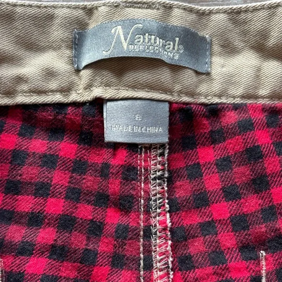 Natural Reflections Flannel Lined Pants Size 8 - Picture 3 of 10